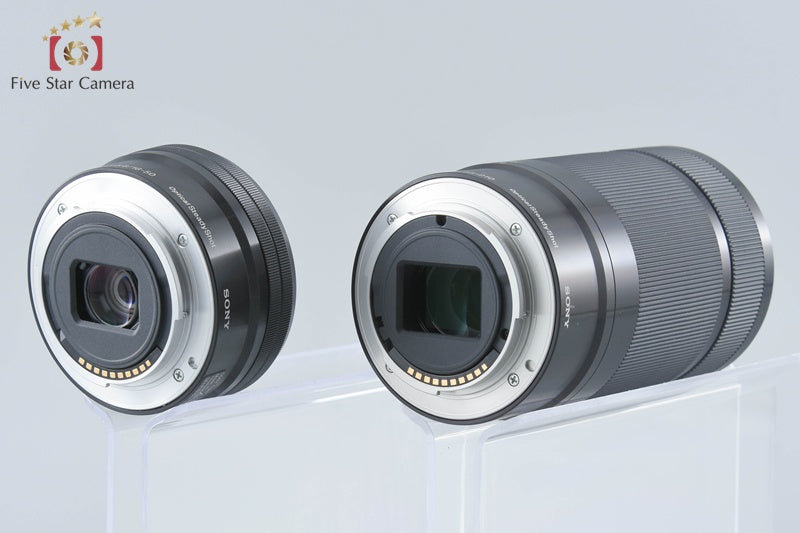 Sony α VLOGCAM ZV-E10 Black 16-50 55-210 Lenses [Japanese Language Only]