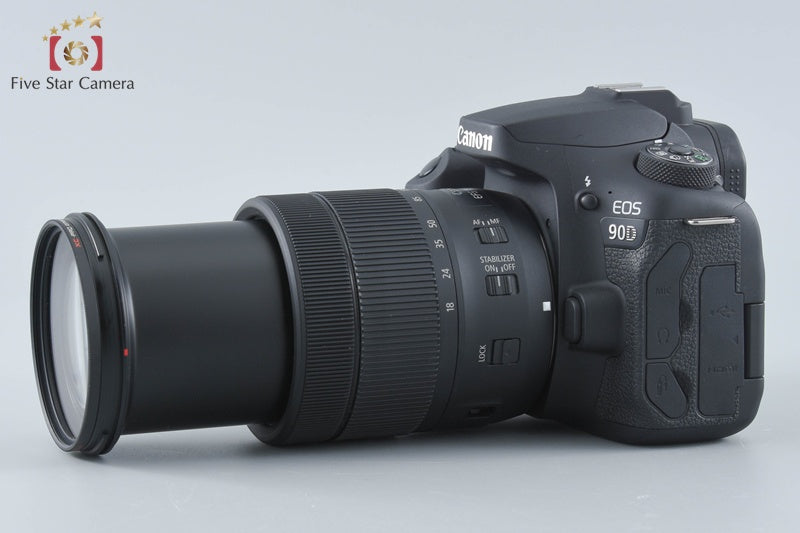 Canon EOS 90D 32.2 MP Full Frame Digital SLR Camera 18-135 IS USM Lens w/ Box