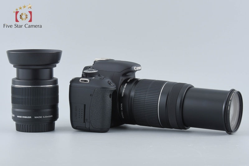 "Count 834" Canon EOS Kiss X5 / Rebel T3i / 600D 18.0 MP 18-55 55-250 Lenses