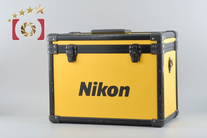 Nikon Genuine Photo Tackle Hard Camera Aluminium Case Yellow