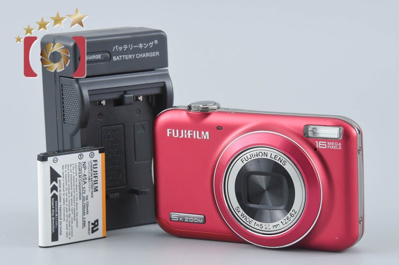 Fujifilm FinePix JX400 Red 16.0 MP Digital Camera