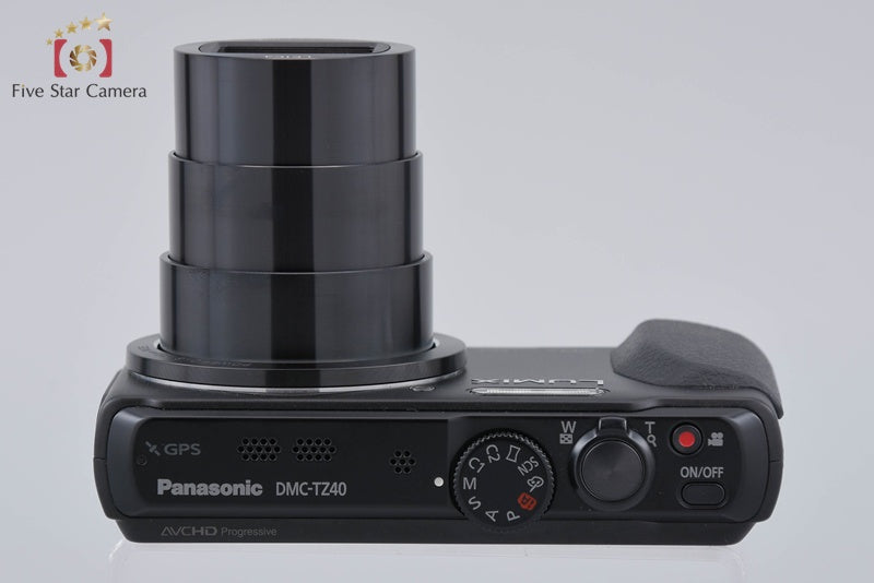 Panasonic LUMIX DMC-TZ40 Black 18.1 MP Digital Camera [Japanese Language Only]