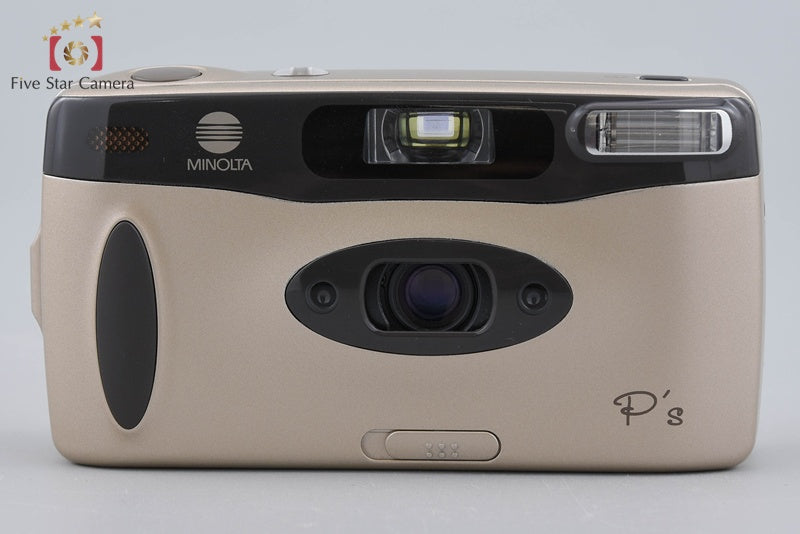 MINOLTA P's Gold 35mm Point & Shoot Film Camera