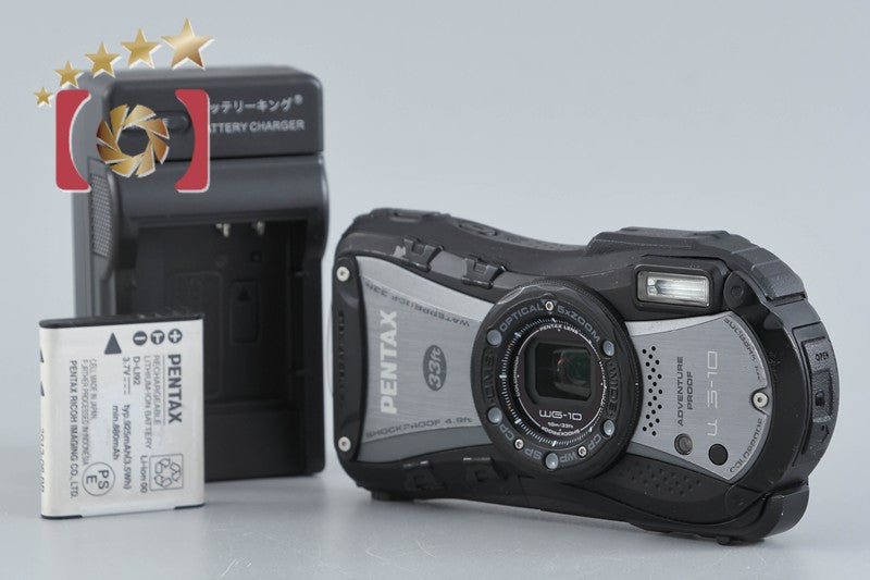 PENTAX WG-10 Black 14.0 MP Waterproof Action Camera