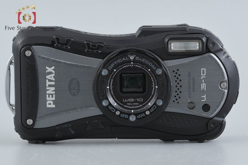PENTAX WG-10 Black 14.0 MP Waterproof Action Camera