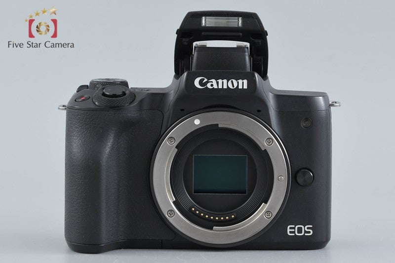 Canon EOS Kiss M / M50 Black 24.0 MP 15-45 IS STM Lens
