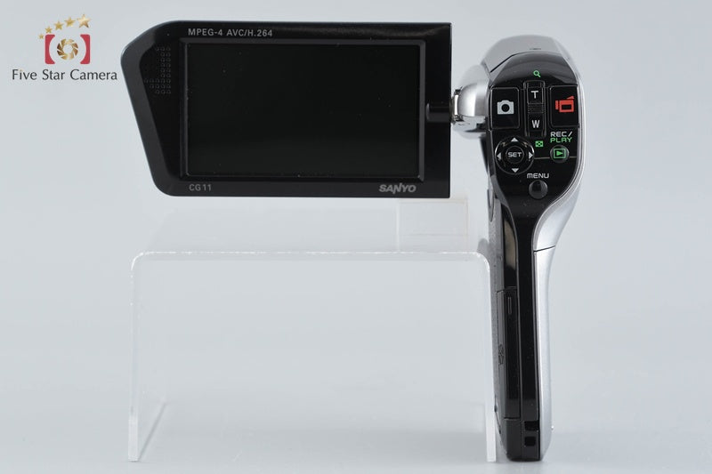 SANYO Xacti DMX-CG11 Silver 10.0 MP Digital Movie Camera