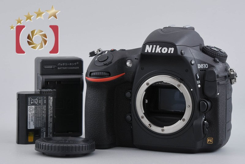 "Shutter count 2,401" Nikon D810 36.3 MP Full Frame Digital SLR Camera Body