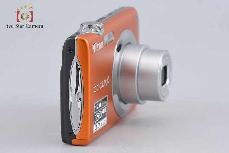 Nikon COOLPIX S3000 Fine Orange 12.0 MP Digital Camera