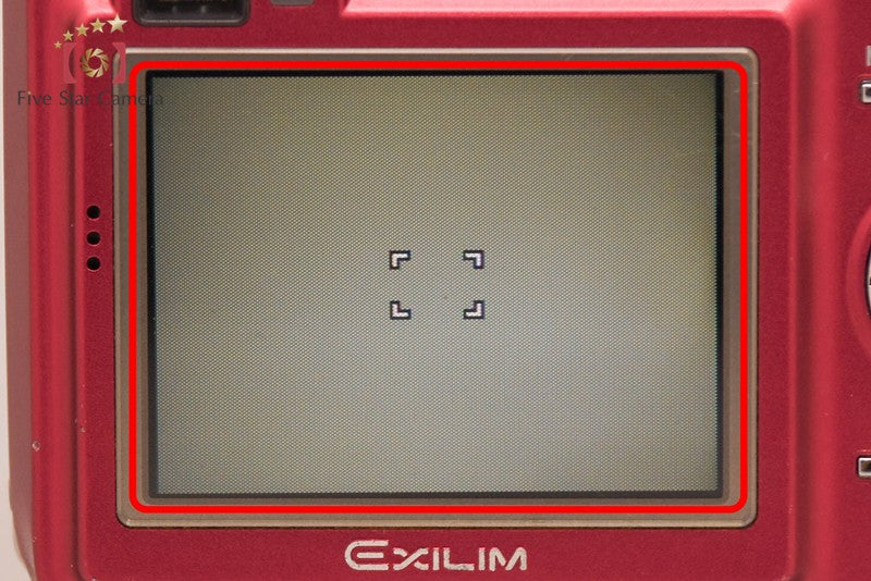 Casio EXILIM EX-Z50 Red Star 5.0 MP Digital Camera
