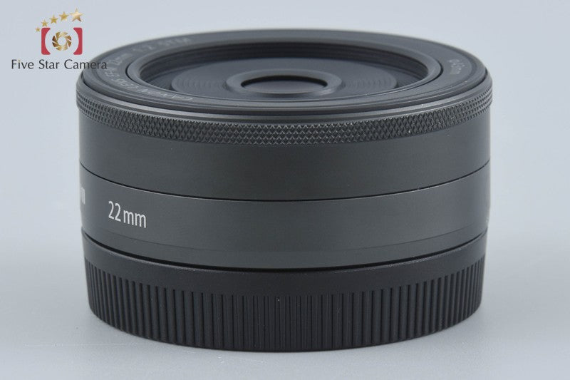 Canon EF-M 22mm f/2 STM Black