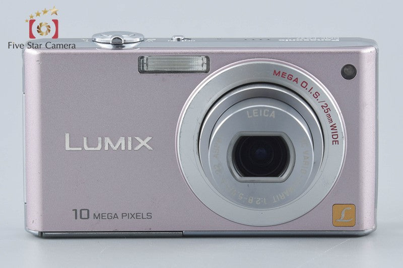 Panasonic LUMIX DMC-FX37 Pink 10.1 MP Digital Camera [Japanese Language Only]