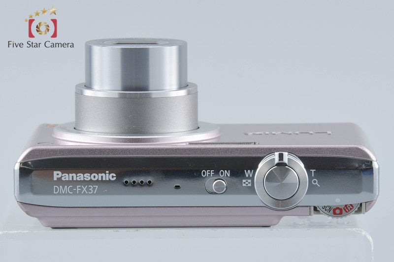 Panasonic LUMIX DMC-FX37 Pink 10.1 MP Digital Camera [Japanese Language Only]