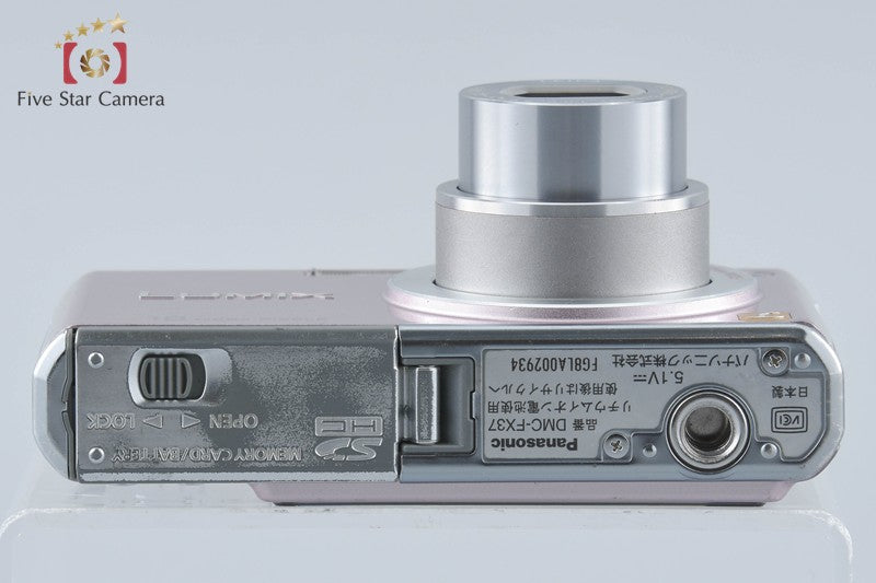Panasonic LUMIX DMC-FX37 Pink 10.1 MP Digital Camera [Japanese Language Only]