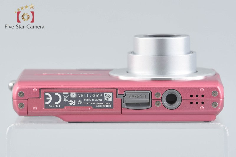Casio EXILIM EX-Z75 Pink 7.2 MP Digital Camera