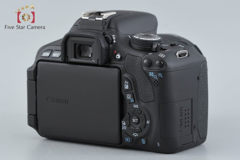 "Count 1,285" Canon EOS Kiss X5 / Rebel T3i / 600D 18.0 MP 18-55 55-250 Lenses