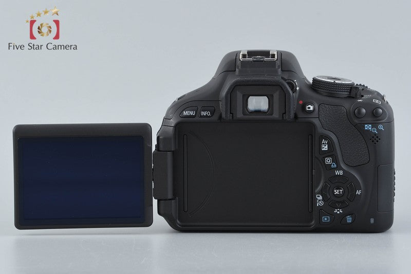"Count 1,285" Canon EOS Kiss X5 / Rebel T3i / 600D 18.0 MP 18-55 55-250 Lenses