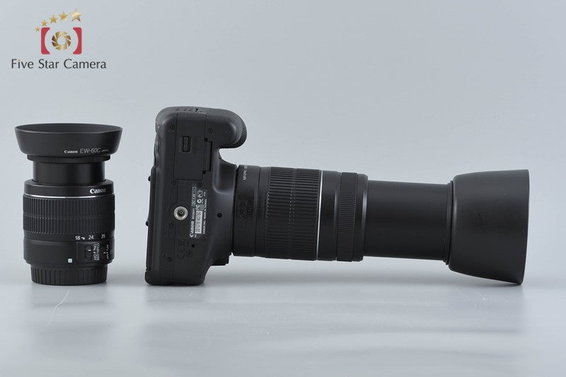 "Count 1,285" Canon EOS Kiss X5 / Rebel T3i / 600D 18.0 MP 18-55 55-250 Lenses