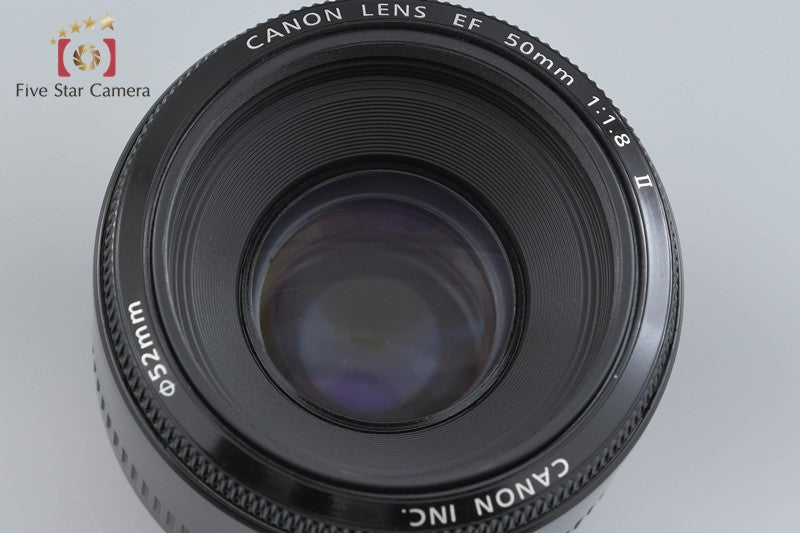Canon EF 50mm f/1.8 II