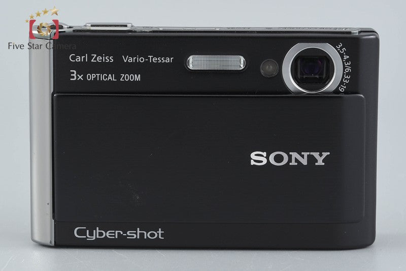 Sony Cyber-Shot DSC-T70 Black 8.1 MP Digital Camera [Japanese Language Only]
