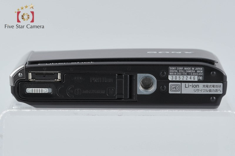Sony Cyber-Shot DSC-T70 Black 8.1 MP Digital Camera [Japanese Language Only]