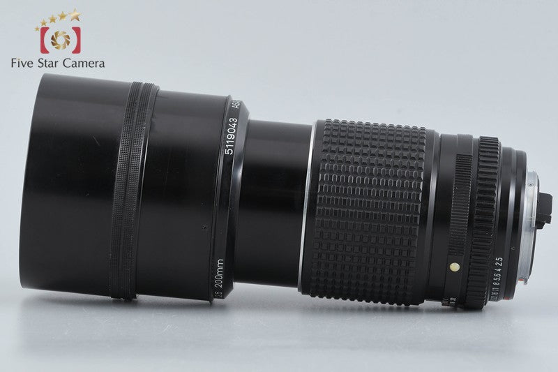 PENTAX SMC 200mm f/2.5