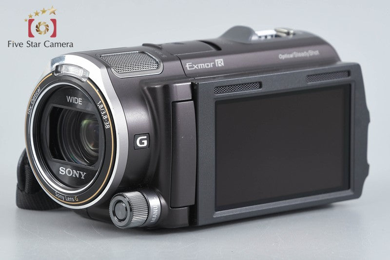 SONY HANDYCAM HDR-CX560V Bordeaux Brown Camcoder [Japanese Language Only]