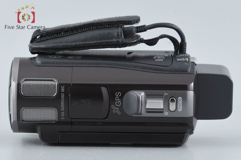 SONY HANDYCAM HDR-CX560V Bordeaux Brown Camcoder [Japanese Language Only]