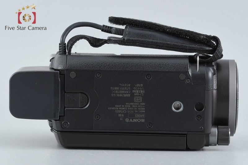 SONY HANDYCAM HDR-CX560V Bordeaux Brown Camcoder [Japanese Language Only]