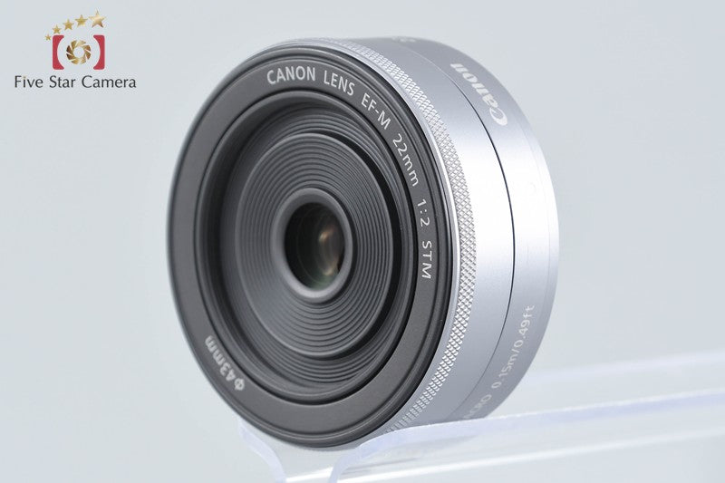 Canon EF-M 22mm f/2 STM Silver