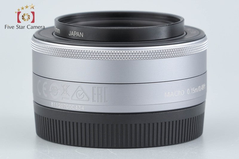 Canon EF-M 22mm f/2 STM Silver