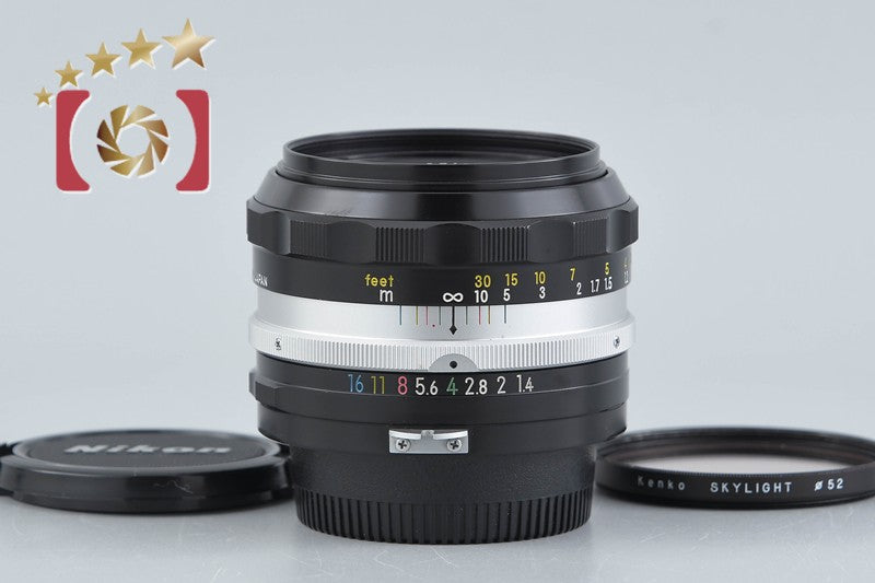 Nikon NIKKOR-S.C Auto 50mm f/1.4 Non Ai Lens