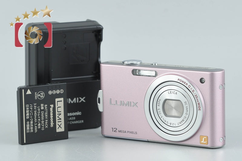 Panasonic LUMIX DMC-FX60 Pink 12.1 MP Digital Camera [Japanese Language Only]