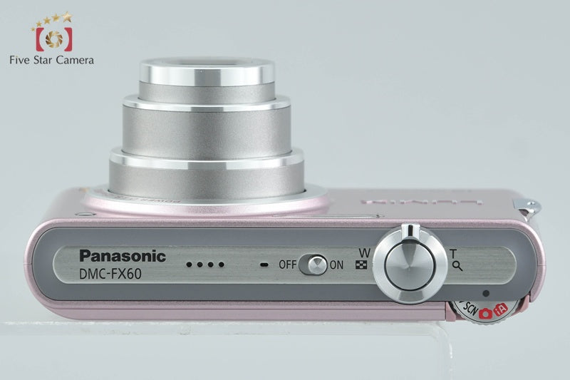 Panasonic LUMIX DMC-FX60 Pink 12.1 MP Digital Camera [Japanese Language Only]