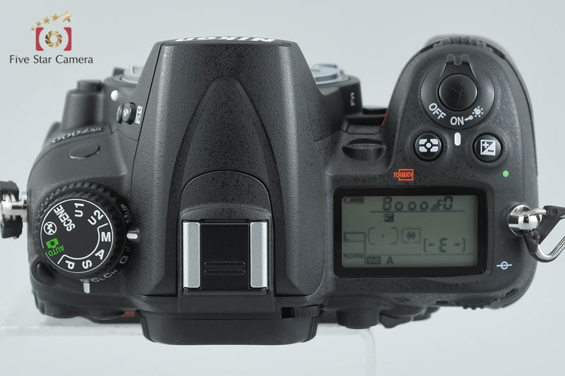"Shutter count 5,973" Nikon D7000 16.2 MP Digital SLR Camera Body