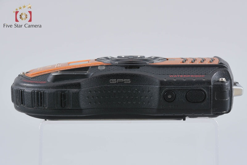 Ricoh Pentax WG-5 GPS Orange 16.0 MP Waterproof Action Camera