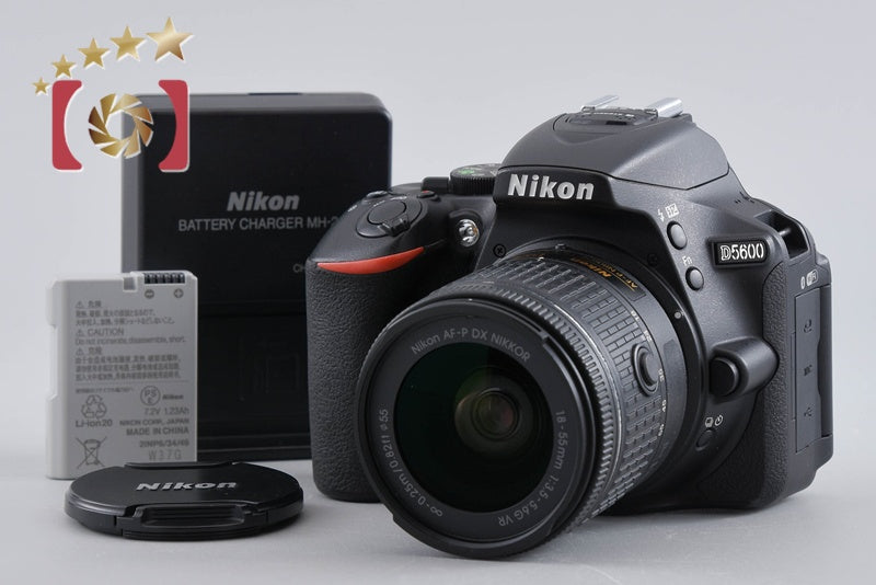 Nikon D5600 24.2 MP SLR Digital Camera 18-55 VR Lens