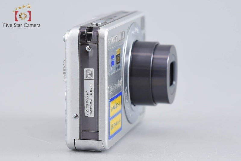 Sony Cyber-Shot DSC-W110 Silver 7.2 MP Digital Camera [Japanese Language Only]