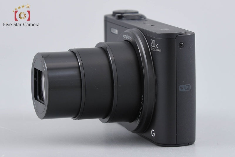 Sony Cyber-Shot DSC-WX350 Black 18.2 MP Digital Camera [Multiple Languages]