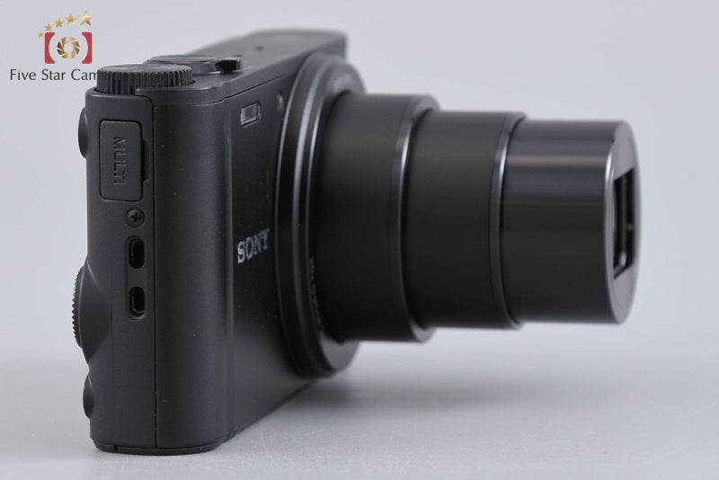 Sony Cyber-Shot DSC-WX350 Black 18.2 MP Digital Camera [Multiple Languages]