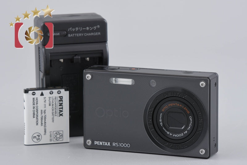 Pentax Optio RS1000 Black 14.0 MP Digital Camera