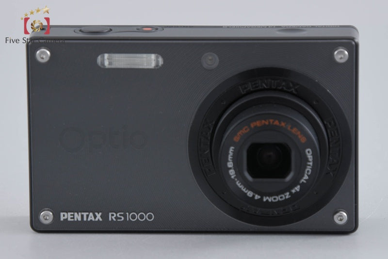 Pentax Optio RS1000 Black 14.0 MP Digital Camera