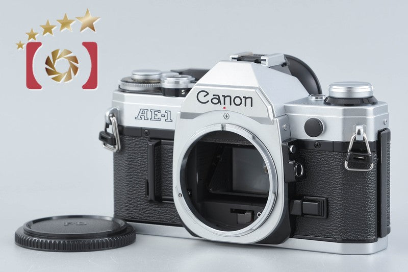 Canon AE-1 Silver 35mm SLR Film Camera Body