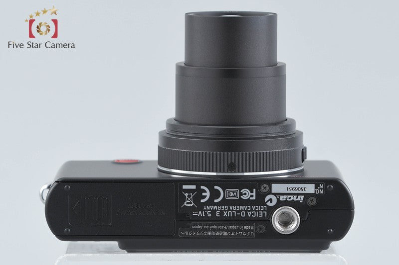 Leica D-LUX 3 Black 10.0 MP Digital Camera