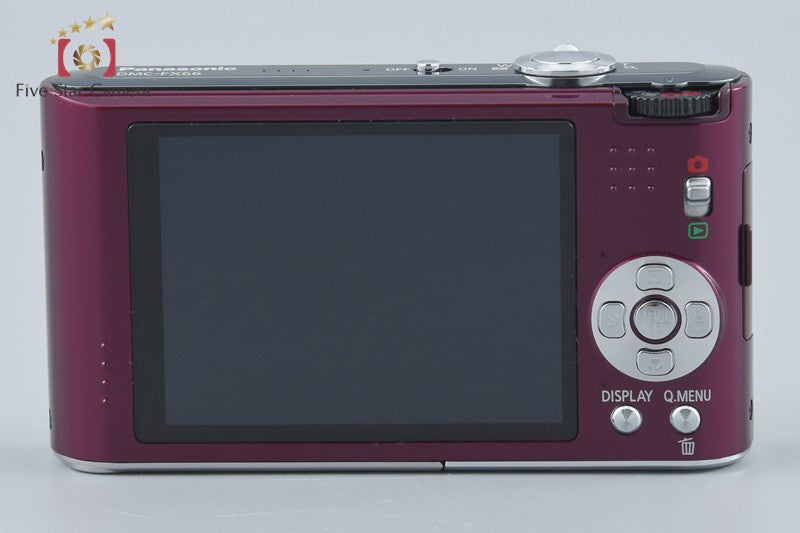Panasonic LUMIX DMC-FX66 Violet 14.1 MP Digital Camera [Japanese Language Only]