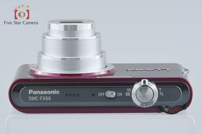 Panasonic LUMIX DMC-FX66 Violet 14.1 MP Digital Camera [Japanese Language Only]