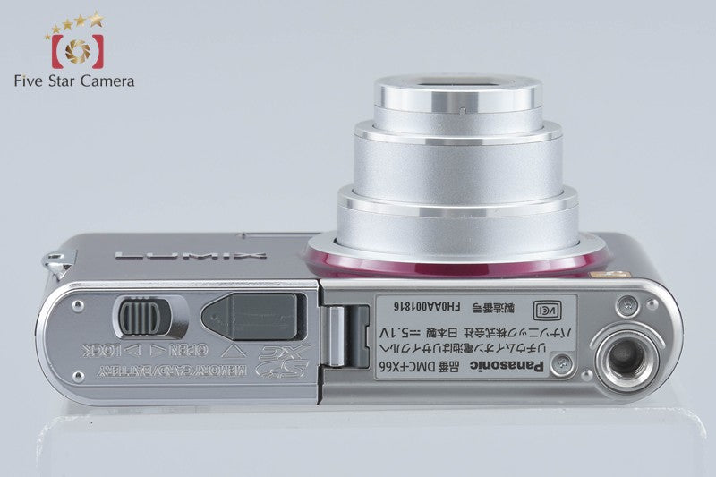 Panasonic LUMIX DMC-FX66 Violet 14.1 MP Digital Camera [Japanese Language Only]
