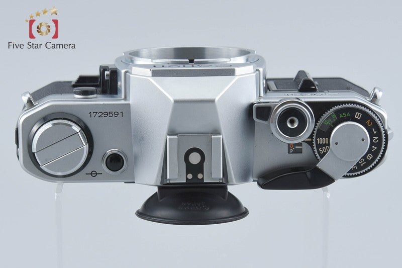 Canon AE-1 Silver 35mm SLR Film Camera Body