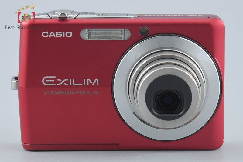 CASIO EXILIM EX-Z700 Red 7.2 MP Digital Camera