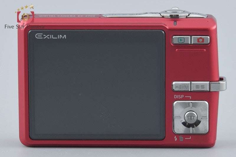 CASIO EXILIM EX-Z700 Red 7.2 MP Digital Camera